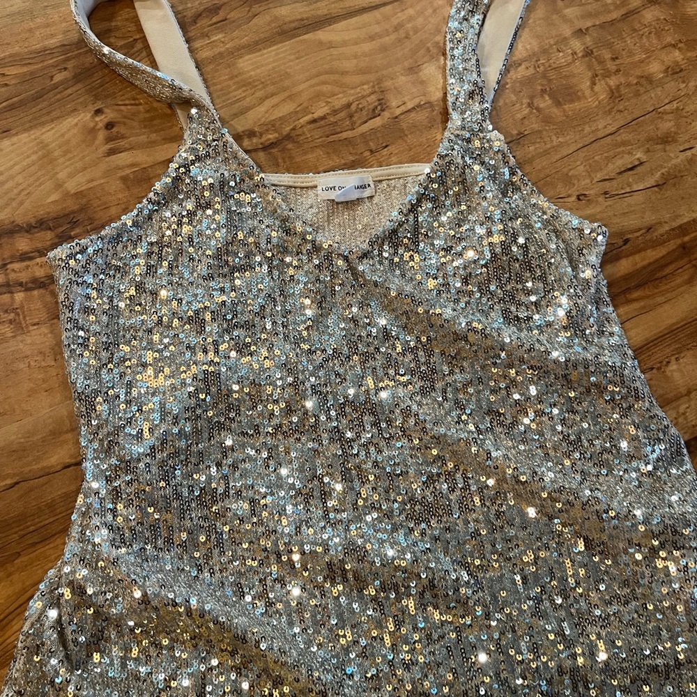 Love on a Hanger Sequin Top
